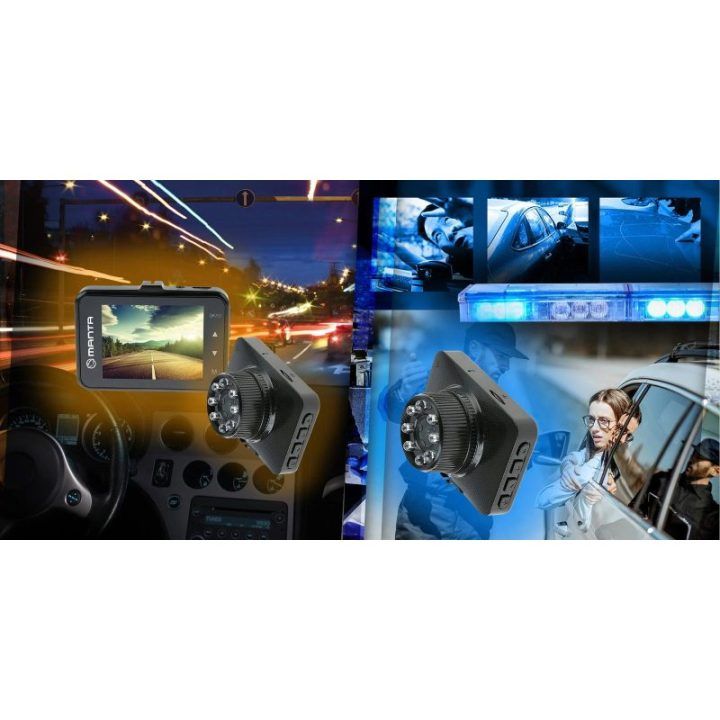 Automobilinis vaizdo registratorius Manta DVR302H