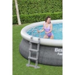 Apvalaus baseino rinkinys Bestway Fast Set, 12 362 l, 457 × 457 × 107 cm