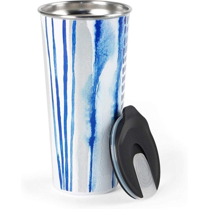 Termopuodelis su dangteliu Cambridge Crete, 500 ml, mėlynas
