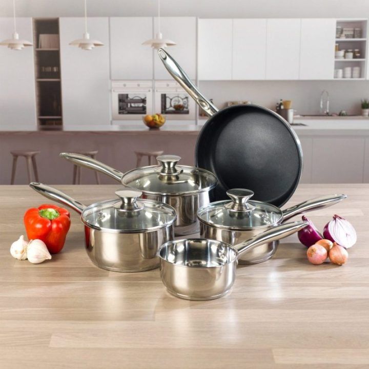Keptuvių ir puodų rinkinys Russell Hobbs Classic Collection, 5 vnt., 14, 16, 18, 20 ir 24 cm