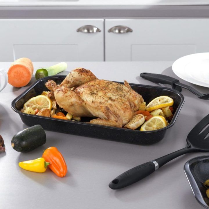 Kepimo skardų rinkinys Russell Hobbs CW20701EU, 3 vnt., juodos spalvos