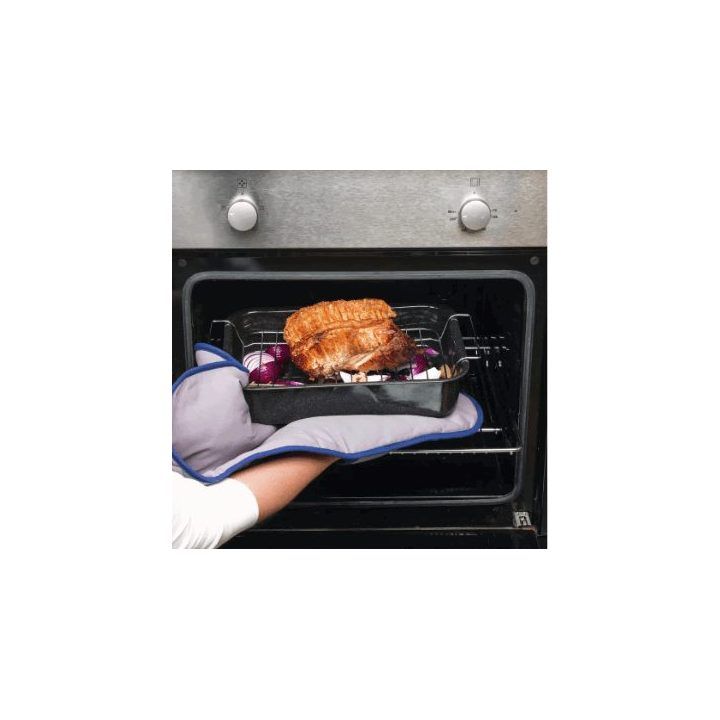 Kepimo indas su grotelėmis Russell Hobbs, 34 cm, juodas
