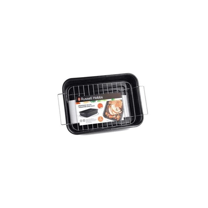 Kepimo indas su grotelėmis Russell Hobbs, 34 cm, juodas