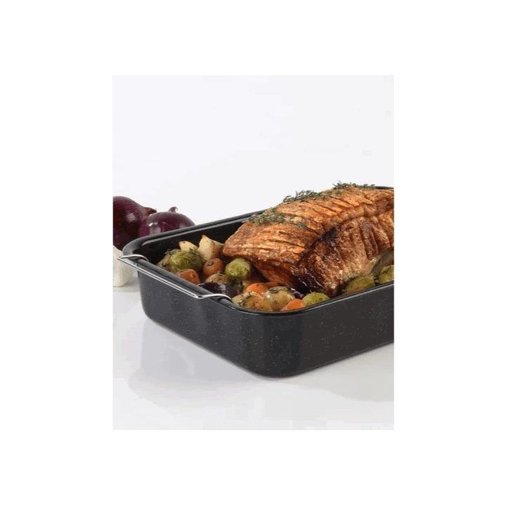Kepimo indas su grotelėmis Russell Hobbs, 34 cm, juodas