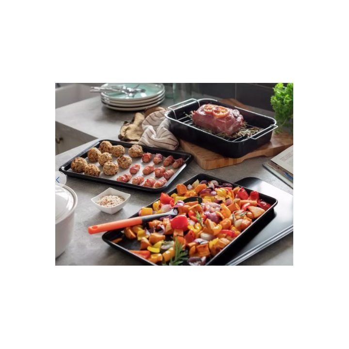 Kepimo indas su grotelėmis Russell Hobbs, 34 cm, juodas