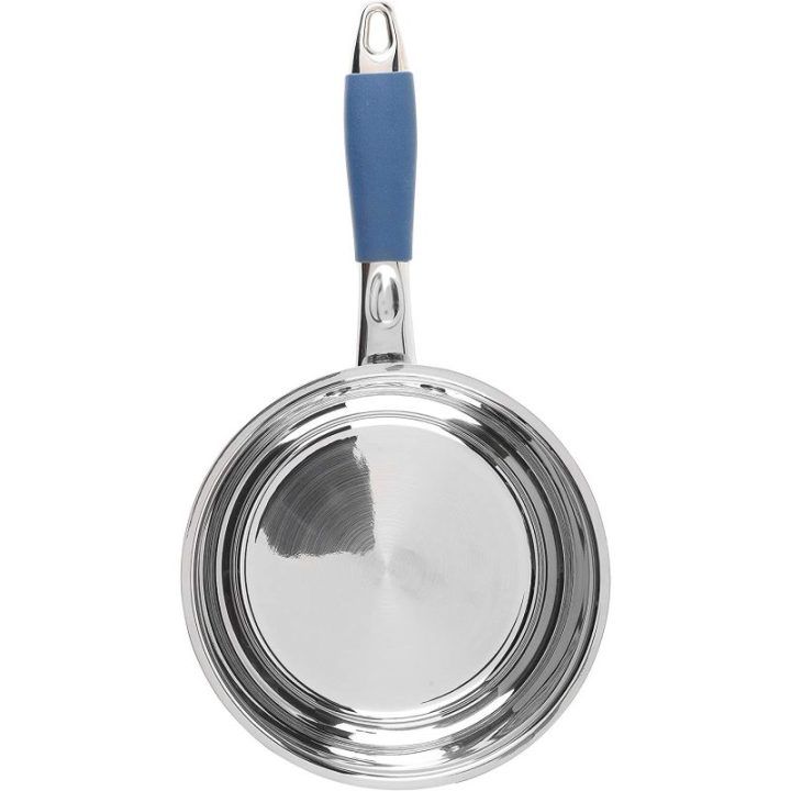 Puodų rinkinys su mėlynomis rankenomis Russell Hobbs Opulence, 3 vnt