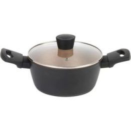Puodas su nepridegančia danga Russell Hobbs Opulence, 20 cm, juodas