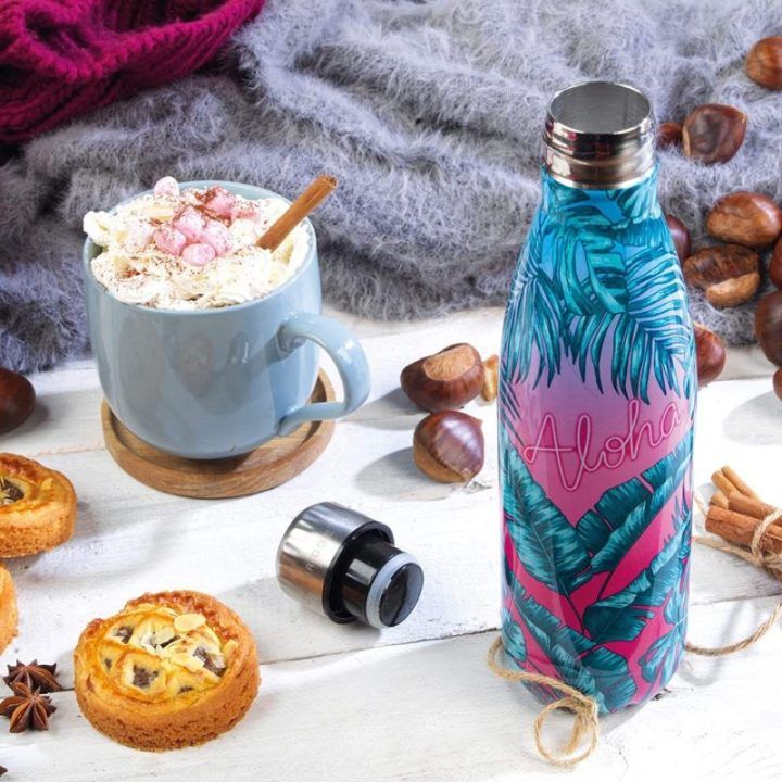 Termosas su palmių motyvu Cambridge Aloha Palm Beach, 500 ml