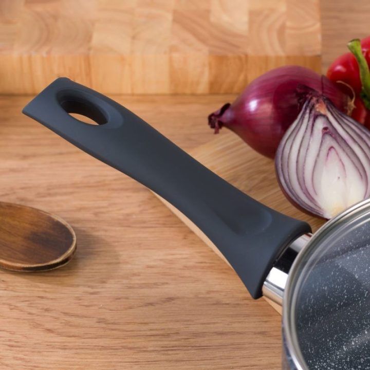 Puodas su dviejų sluoksnių nepridegančia danga Russell Hobbs Nightfall, 16 cm, tamsiai mėlynas
