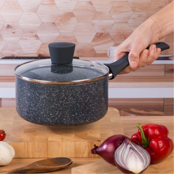 Prikaistuvis su nepridegančia danga Russell Hobbs Nightfall, 18 cm, tamsiai mėlynas