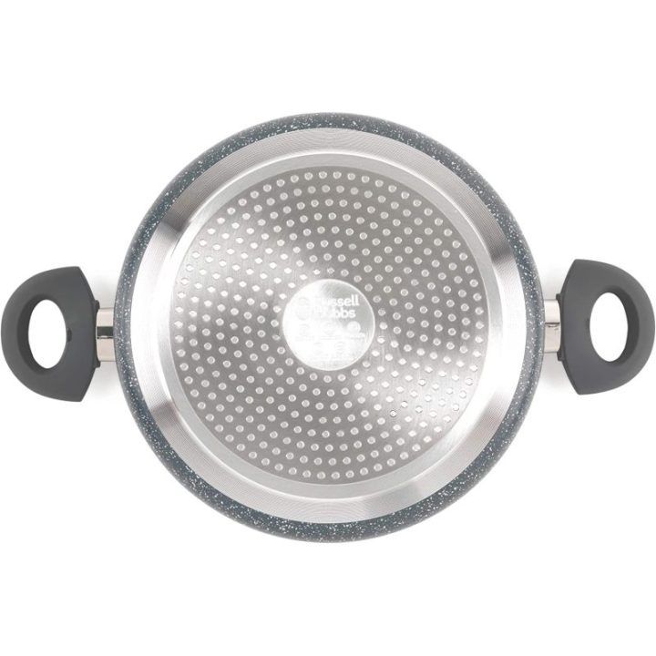 Puodas su nepridegančia danga Russell Hobbs Nightfall Stone, 24 cm, tamsiai mėlynas
