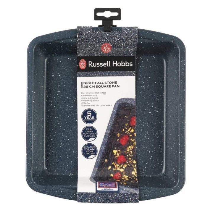 Kvadratinė kepimo forma Russell Hobbs Nightfall, 26 cm