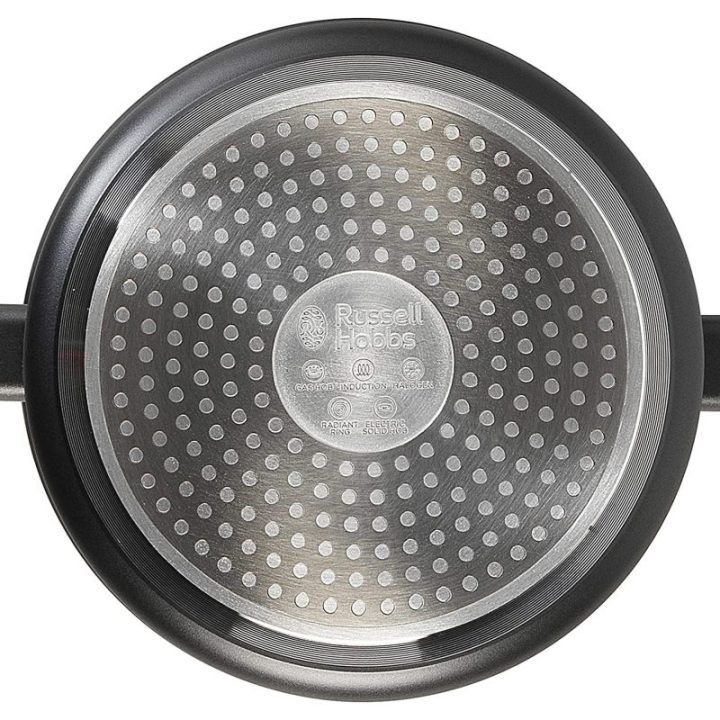 Puodas su Whitford nepridegančia danga Russell Hobbs RH01712EU, 20 cm, matinis pilkas
