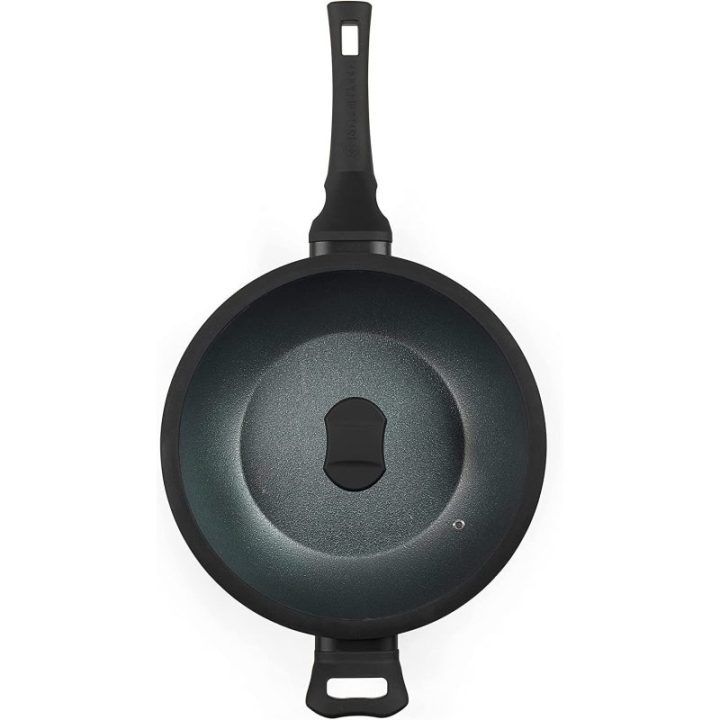Aukšta wok keptuvė su nelipnia danga Russell Hobbs Crystaltech, 28 cm