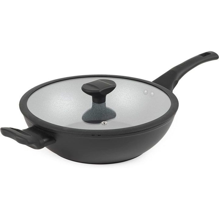 Aukšta wok keptuvė su nelipnia danga Russell Hobbs Crystaltech, 28 cm