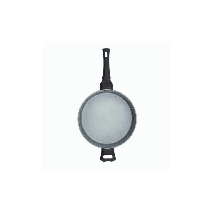 Aukšta keptuvė su nepridegančia danga Russell Hobbs Crystaltech Graphite, 24 cm, juoda
