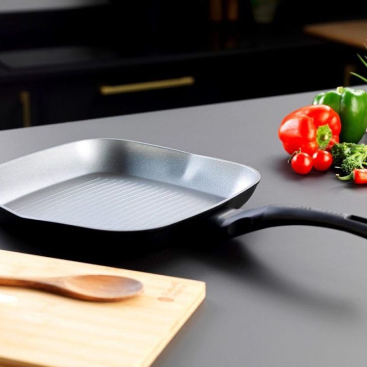 Aukšta grilio keptuvė Russell Hobbs Crystaltech, 28 cm