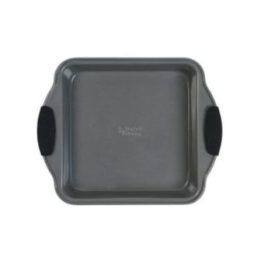 Kvadratinė kepimo forma su nepridegančia danga Russell Hobbs, 27 cm, pilka