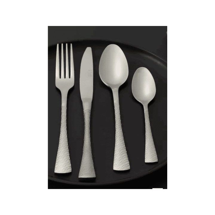 18/10 nerūdijančiojo plieno stalo įrankių rinkinys Russell Hobbs Milan, 16 vnt