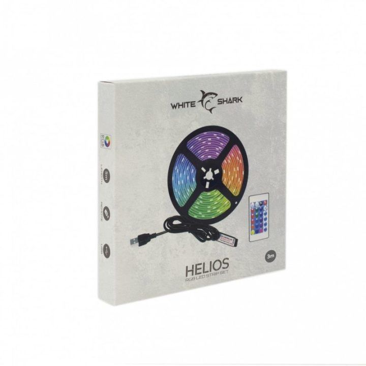 RGB LED juostų rinkinys White Shark HELIOS-3, 3 m