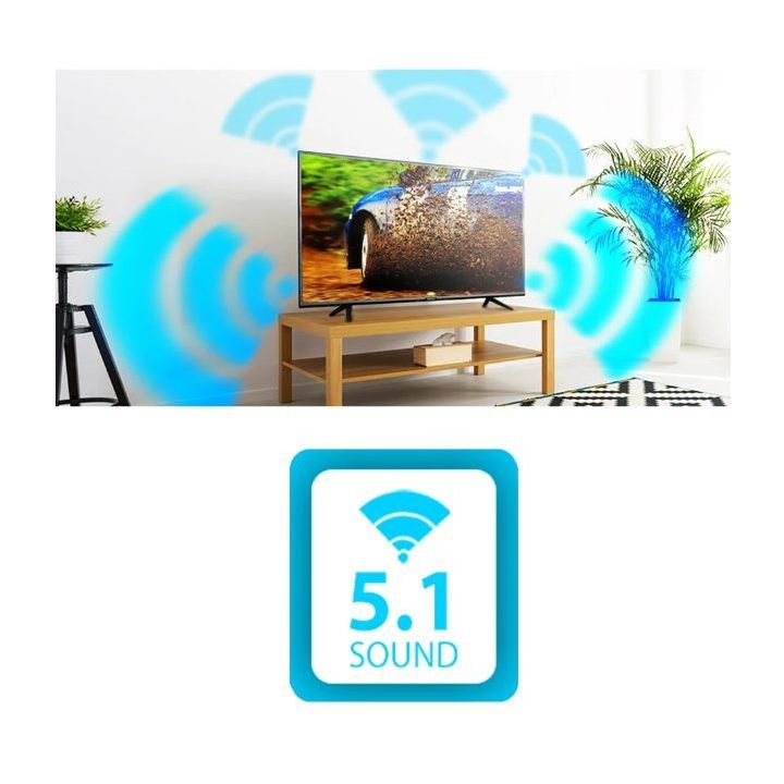 Išmanusis UHD televizorius Manta 50LUS122T, 50 colių