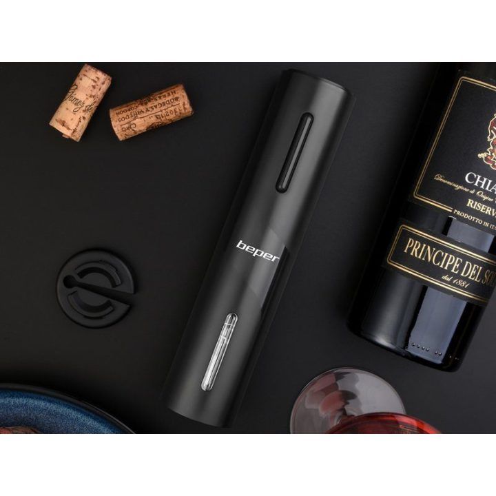 USB įkraunamas elektrinis kamščiatraukis Beper, 18 W