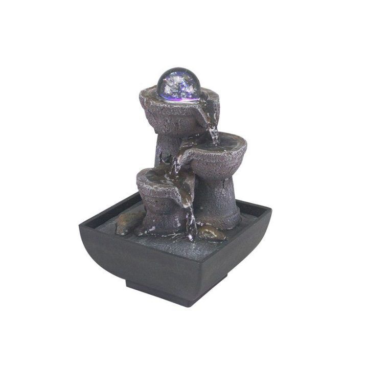 Vandens fontanas švyturio formos Beper P201UTP200, 13 × 13 × 18 cm
