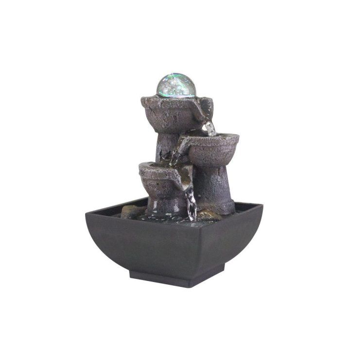 Vandens fontanas švyturio formos Beper P201UTP200, 13 × 13 × 18 cm