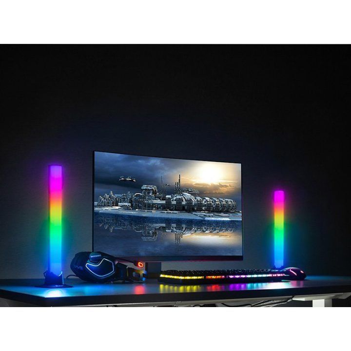 RGB stalo šviestuvų rinkinys Tracer Mart Desk, 2 vnt