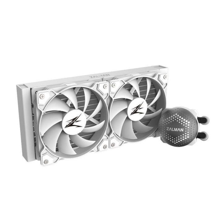 Skysčio aušinimo sistema procesoriui Zalman Alpha 24, 240 mm, balta