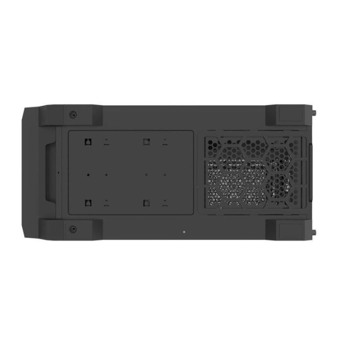 ATX formato kompiuterio korpusas su 4 ventiliatoriais Zalman Z10, juodas