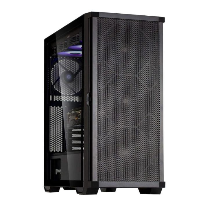 ATX formato kompiuterio korpusas su 4 ventiliatoriais Zalman Z10, juodas
