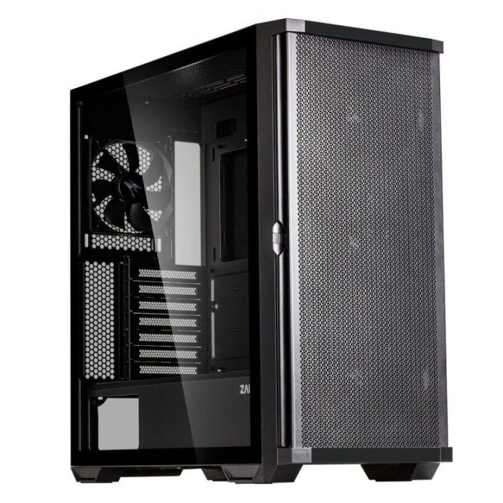 ATX formato kompiuterio korpusas su 4 ventiliatoriais Zalman Z10, juodas