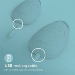 Veido valymo šepetėlis su garsine vibracija Homedics FAC-350-EUA