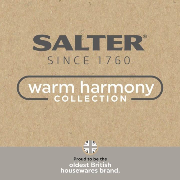 Šluota su bambukine rankena Salter Warm Harmony, 5 × 130 × 27 cm, pilka