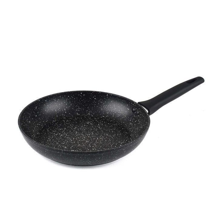 Keptuvių rinkinys su marmuro efekto danga Russell Hobbs Marble, 20 ir 24 cm, juodas