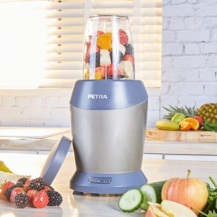Kokteilių plaktuvas Petra NutriMax, 1000 W, sidabrinis