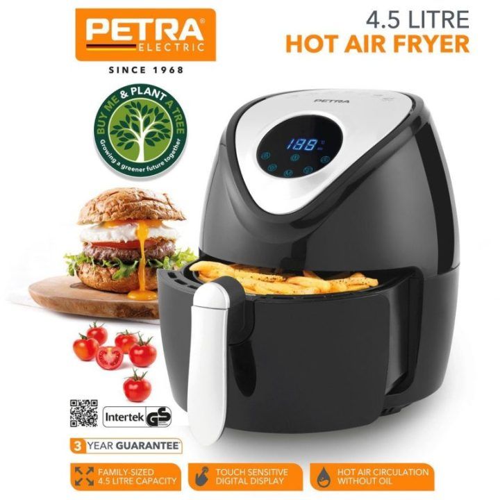 Karšto oro gruzdintuvė Petra, 4,5 l