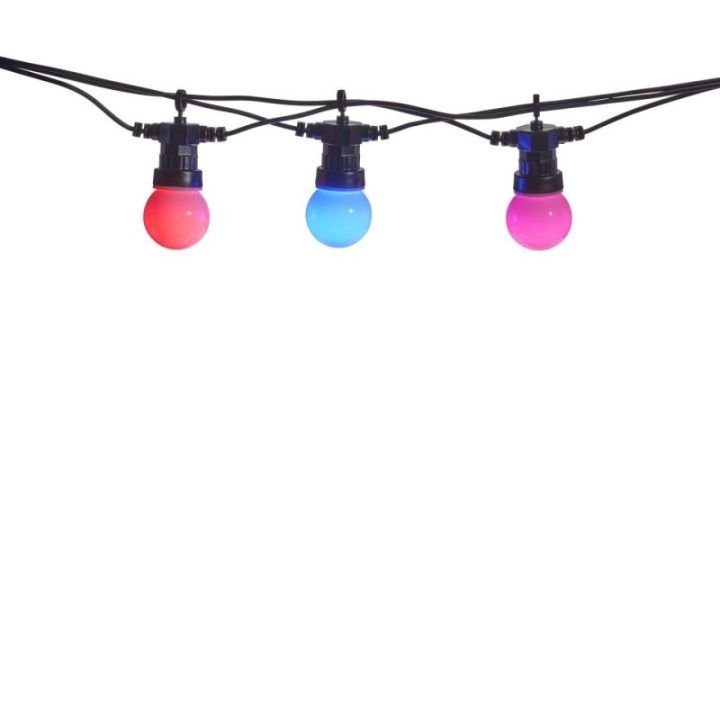 Išmanioji LED lempučių girlianda Denver SLP-510, 9 m, 10 lempučių