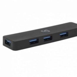 USB 3.0 šakotuvas su 4 prievadais Sbox H-504, juodas