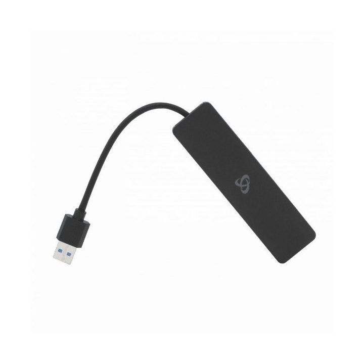 USB 3.0 šakotuvas su 4 prievadais Sbox H-504, juodas
