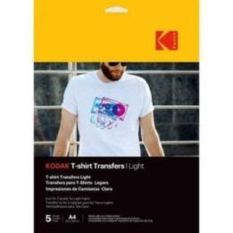 Perkėlimo popierius šviesiems audiniams Kodak Light, 5 lapai, 350 × 248 mm