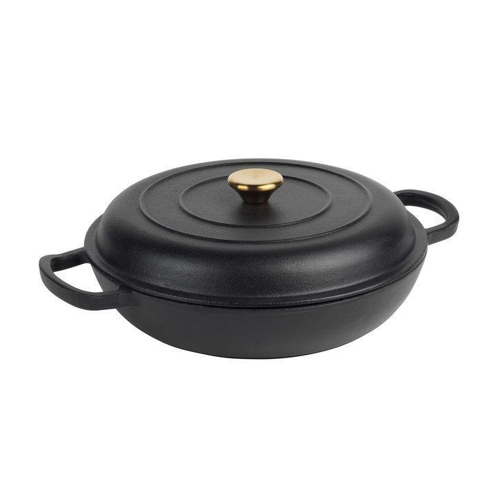 Ketaus troškintuvas Russell Hobbs, 30 cm, juodas
