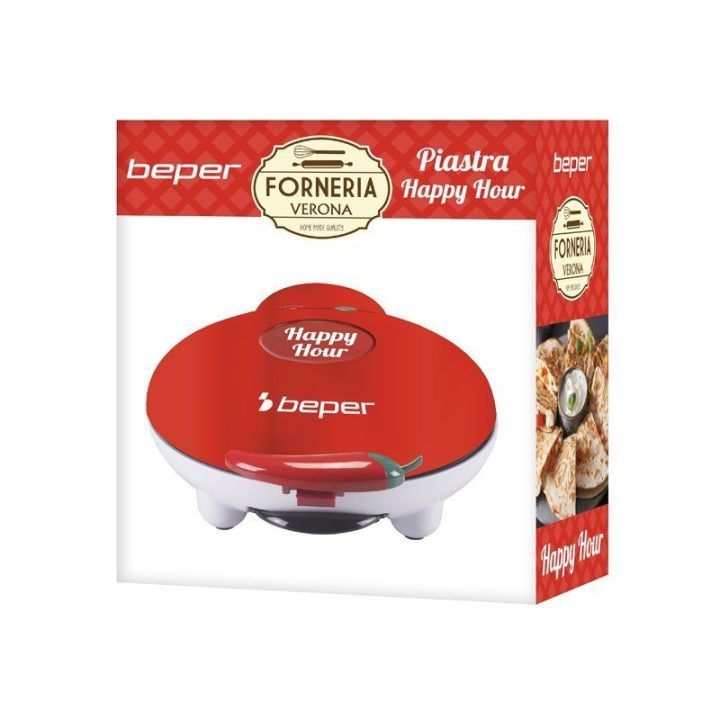 Kesadilijų keptuvė Beper P101CUD600 Party Line, 900 W, ø 23,5 cm