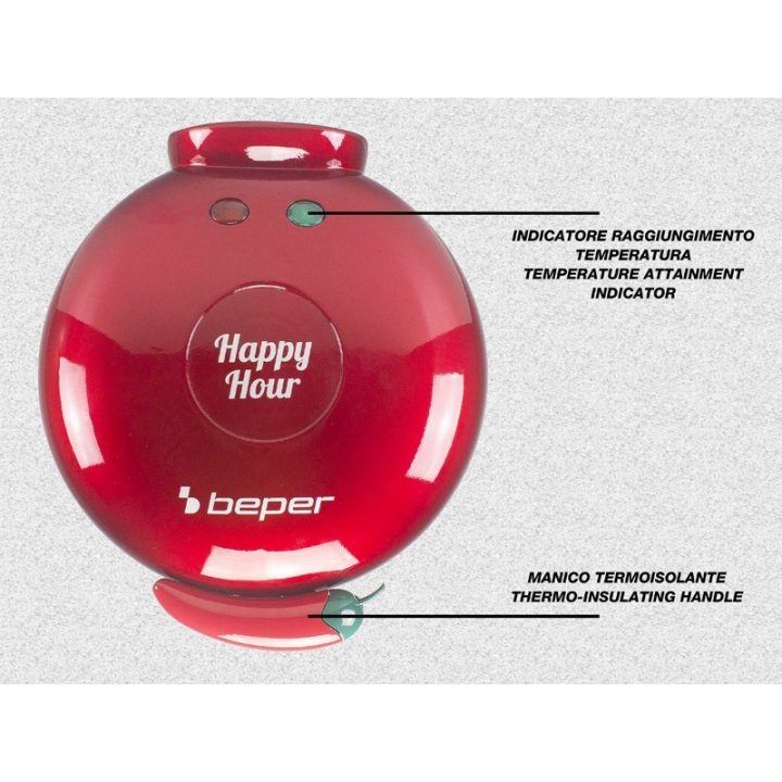 Kesadilijų keptuvė Beper P101CUD600 Party Line, 900 W, ø 23,5 cm