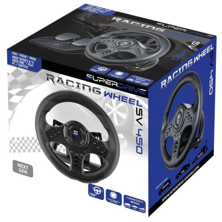 Žaidimų vairas Subsonic Superdrive SV 450, 23 cm