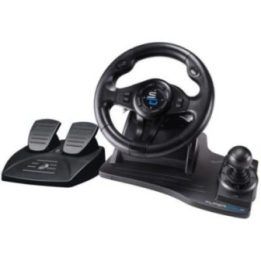 Žaidimų vairas su pavarų perjungimo svirtimi Subsonic Superdrive GS 550, 25 cm