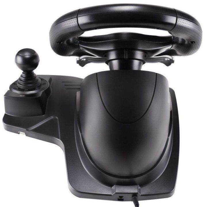 Žaidimų vairas su pavarų perjungimo svirtimi Subsonic Superdrive GS 550, 25 cm