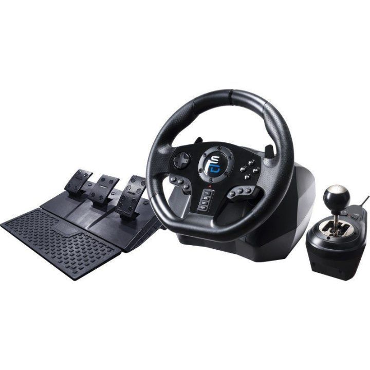 Lenktynių žaidimų vairo komplektas Subsonic Superdrive GS 850X Pro Sport, 28 cm