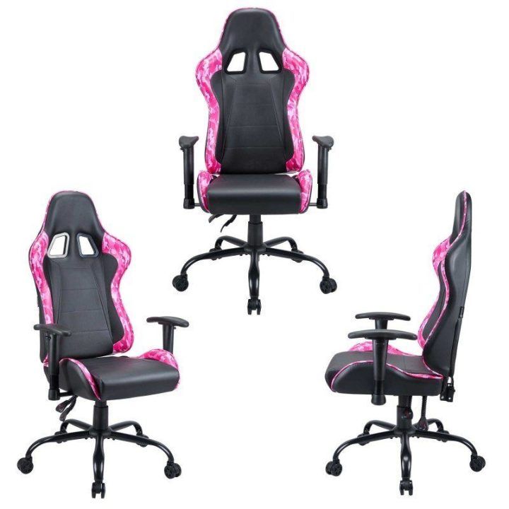 Žaidimų kėdė Subsonic Pink Power, rožinė